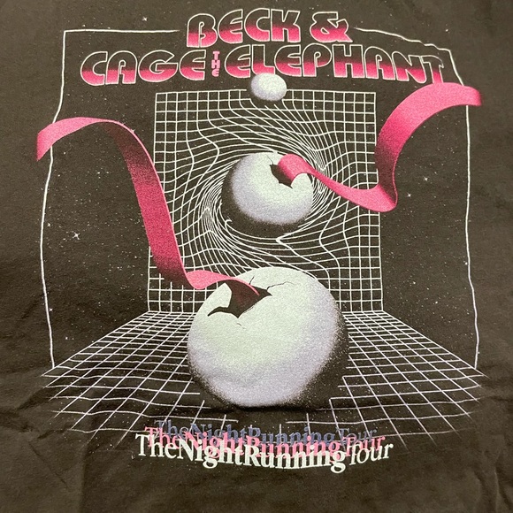 Bella Canvas Other - GENUINE concert Tour Beck and Cage the Elephant with Spoon real concert tee! M